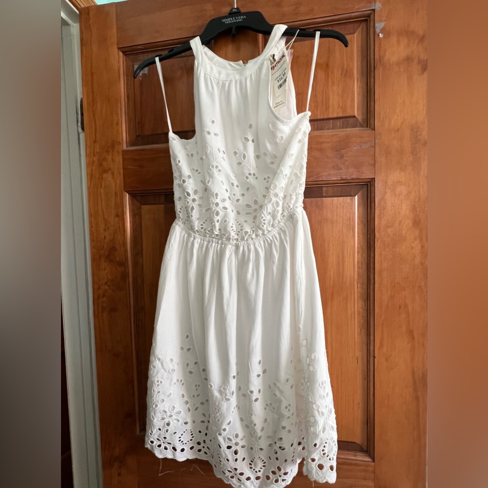 White summer dress